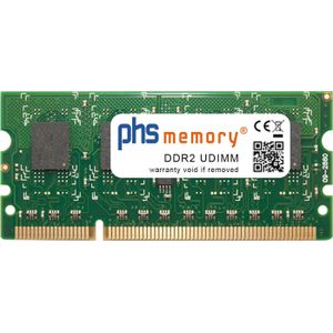 PHS-memory 512 MB RAM-geheugen voor Epson WorkForce AL-M300DT DDR2 UDIMM 667MHz (Epson WorkForce AL-M300DT, 1 x 512MB), RAM Modelspecifiek