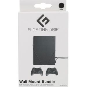 Floating Grip XBOX ONE X MUURBEUGEL - BUNDEL (Xbox One S), Accessoires voor spelcomputers, Zwart