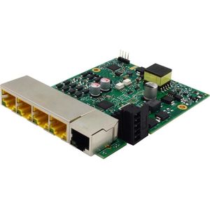 Sweex 5-poorts gigabitswitch - switch - 5 x 10/100/1000 (5 ports), Netwerkschakelaar