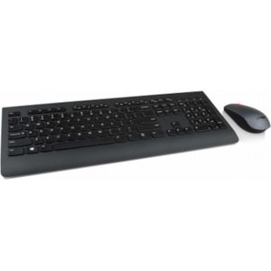 Lenovo 4X30H56806 toetsenbord Inclusief muis RF Draadloos AZERTY Frans Zwart