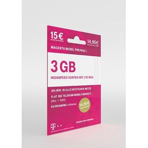 Telekom Magenta mobiel Prepaid L prepaidkaart zonder contractverplichting, Andere smartphone accessoires, Paars