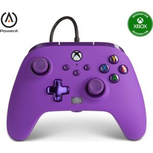 PowerA Bedrade controller PowerA Royal Purple (Xbox One/Serie X/PC) (Xbox serie X), Controller, Paars
