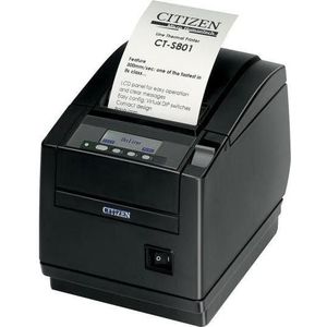 Citizen CT-S801III Thermische Printer (USB), Ontvangstbewijs printer, Zwart