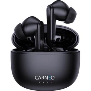 Carneo HERO pods ANC + ENC Zwart, Koptelefoon, Zwart