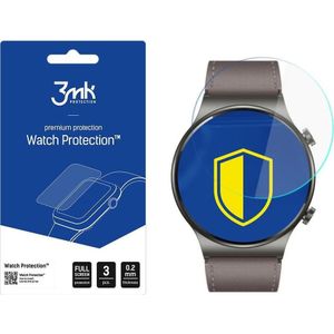 3MK hybride glas Horloge Bescherming FG voor Huawei Watch GT 2 Pro Classic, Sporthorloge + Smartwatch-accessoires