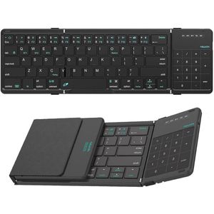 iLike Smart device - Nillkin Cube Pocket Keyboard Black (Zonder toetsenbordindeling), Tablet toetsenbord, Zwart