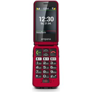 Emporia Joy V228 (2.80"", 128 MB, 2 Mpx, 2G), Sleutel mobiele telefoon, Rood