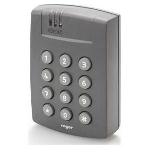 Roger Prt64em-G Proximiteitslezer, Geheugenkaartlezer, Zilver