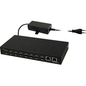 Pulsar - SFG10F8 - Netwerkschakelaar - Optische Schakelaar - 8xSFP - 2xRJ45