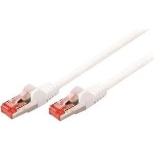 Nedis Cat 6 kabel- RJ45 8P8C male- S/FTP- 1,00 m- rond- (S/STP, S/FTP, CAT6, 1 m), Netwerkkabel