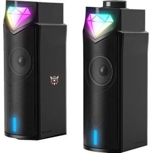 Onikuma L1 Gaming-luidspreker (Zwart), PC-luidspreker, Zwart