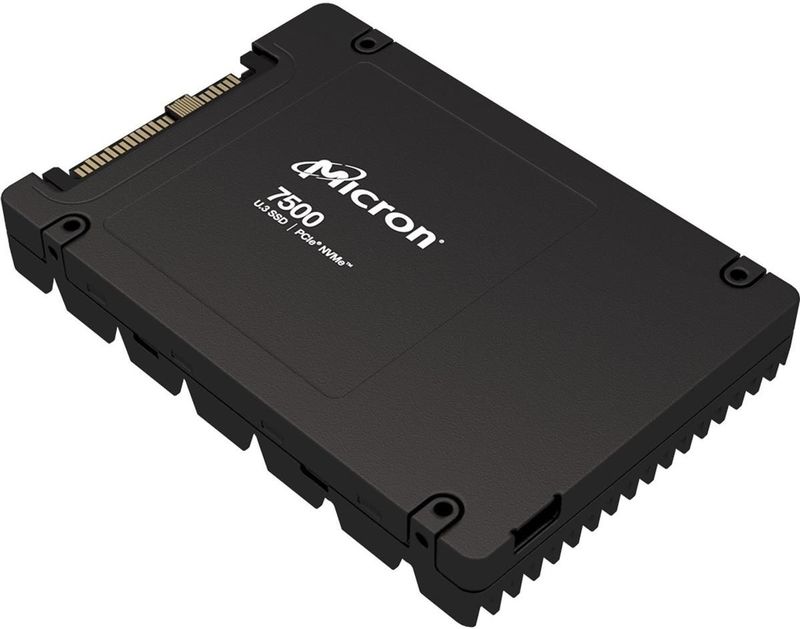 Micron - 7500 PRO - SSD - 960 GB - U.3 PCIe 4.0, 256-Bit AES-encryptie, FIPS 140-3 Level 2