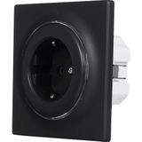 FIBARO Walli Outlet type F - Slimme inbouw stekker voor NL - Antraciet - Z-Wave Plus