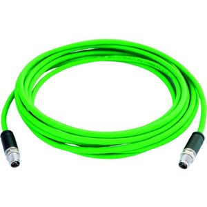 Telegärtner STX M12x1-M12x1 VL X-cod. Cat.6A, Netwerk accessoires