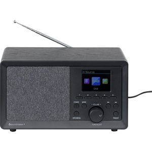 Soundmaster DAB350SW (DAB+, FM), Radio, Zwart