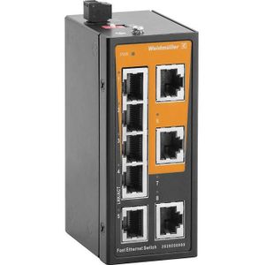 Weidmüller IE-SW-ELB-08-8TX Netwerk (8 ports), Netwerkschakelaar