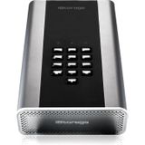 iStorage DiskAshur DT2 externe harde schijf 14 TB Zwart, Grijs