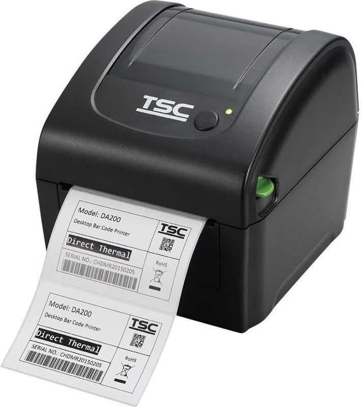 TSC DA220 - Labelprinter - 8 dots/mm (203 dpi) - USB - Ethernet - 152 mm/s