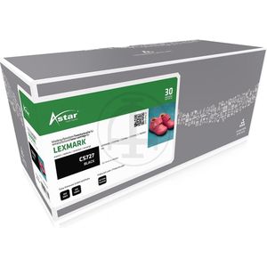 Astar, Toner, AS20329 LEXMARK 75B20K0 CS/CX toner zwart gereviseerd 13.000 pagina's