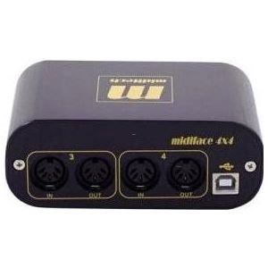Miditech Midi-interface Midiface 4x4, DJ-apparatuur