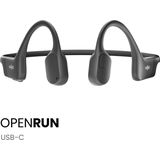 SHOKZ OpenRun SE - Draadloze Bluetooth-koptelefoon - Grijs - Waterdicht - Bone Conduction