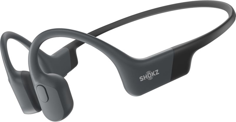 SHOKZ OpenRun SE - Draadloze Bluetooth-koptelefoon - Grijs - Waterdicht - Bone Conduction