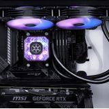 Silverstone - SST-IG240P - Waterkoelsysteem - Zwart - Koper - RGB