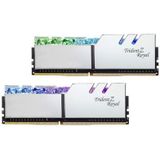 G.Skill Trident Z Royal F4-4400C19D-32GTRS Geheugenmodule GB DDR4 (2 x 16GB, 4400 MHz, DDR4 RAM, DIMM 288 pin), RAM, Zilver