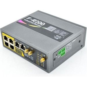 Four-Faith F-R200-FL-SIM2 - M2M 3G/4G industriële router, mobiele radio (LTE/WCDMA), WLAN, 2x SIM, Router