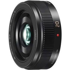 Panasonic LUMIX 20mm F/1.7 G II Asph. (Micro Vier Derde, Micro Vier Derde), Objectief, Zwart