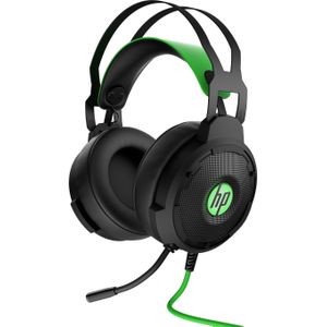HP Paviljoen 600 (Bedraad), Gaming headset, Groen, Zwart