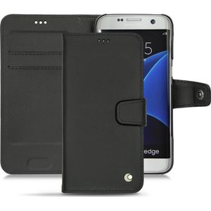 Noreve Leren Portemonnee (Galaxy S7 Edge), Smartphonehoes, Zwart