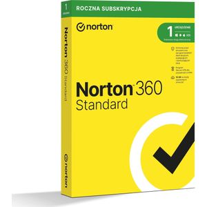 NortonLifeLock - Norton 360 Standard - Antivirus - 1 Jaar