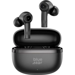 Blue Star - TWS AC20E - Draadloze Koptelefoon - Zwart - ANC en ENC