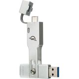 OWC - Envoy Pro Mini - Externe SSD - Zilver - 2TB - USB-C en USB-A