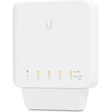 Ubiquiti - UnifiFlex - Netwerkschakelaar - Wit - 5 Poorten - 802.3bt PoE++