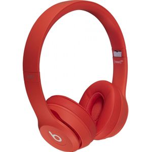 Beats Solo3 Draadloos (Geen ruisonderdrukking, 40 h, Draadloze), Koptelefoon, Rood