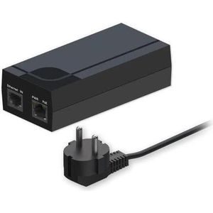 Teltonika PR322EU7 - Gigabit PoE-injector voor enkele aansluiting EU (802.3af (PoE)), PoE-injector