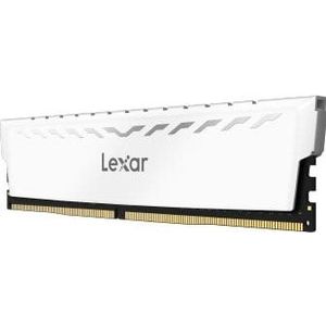 Lexar Barrette mémoire 8Go DIMM DDR4 Thor PC4-28800 (3600Mhz) (Blanc) (1 x 8GB, 3600 MHz, DDR4 RAM, DIMM 288 pin), RAM, Wit
