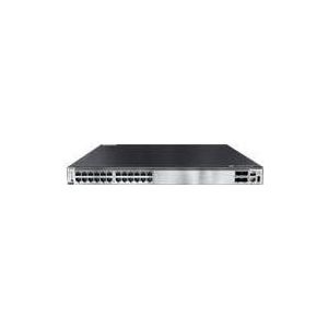 Huawei S5731-H24P4XC /100/1000BASE-T poorten 0GE SFP+ poorten 1xuitbreidingsslot PoE+ zonder powe (24 ports), Netwerkschakelaar, Grijs
