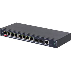 Dahua Technology PoE SG4010P-2F Managed L2 Gigabit Ethernet (10/100/1000) Power over Ethernet (PoE) Zwart