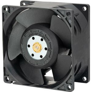 Silverstone SST-FHS80X-24V - High-Performance 24V 80x38mm PWM industrial fan for industrial, medical (80 mm), PC ventilator, Zwart