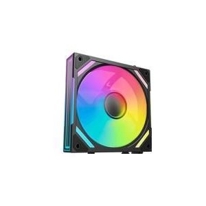 Alpenföhn Wing Boost 4 ARGB reverse (120 mm), PC ventilator, Zwart