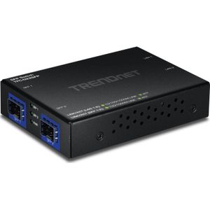 Trendnet 4-Port Gigabit Switch with (4 ports), Netwerkschakelaar, Zwart