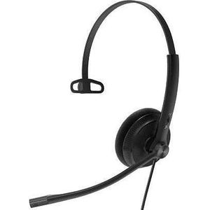 Yealink UH34 LITE MONO UC - Bedrade USB-headset (Bedraad, USB-A), Kantoorheadset, Zwart