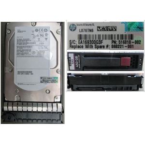 HPE HDD Hot Plug 450 GB SAS 15K (0.45 TB, 3.5"), Harde schijf