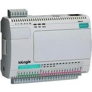 Moxa IOLOGIK E2240 - Universele controller, 8 AI's, 2 AO's, ClickGo, -10 tot 60C bedrijfstemperatuur, Thermostaat