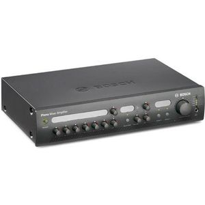 Bosch Security Systems Plena Mixer Versterker 120, Stereoversterker, Zwart