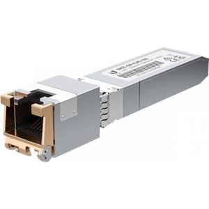 Ubiquiti 10G SFP+ to RJ45 Module, Zendontvangers, Grijs
