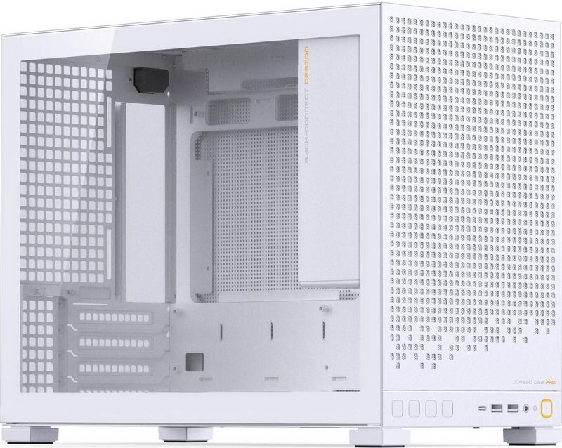 Jonsbo D32 PRO - PC-behuizing - Wit - mATX, Mini-ITX